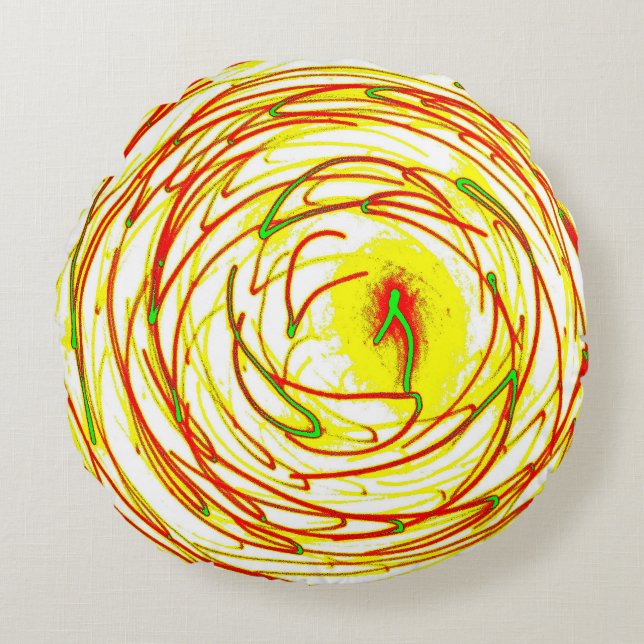 Almofada Redonda Runde Kissen (Frente)