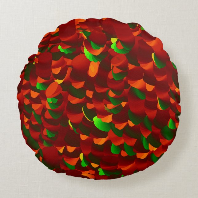 Almofada Redonda Rundes Kissen (Frente)