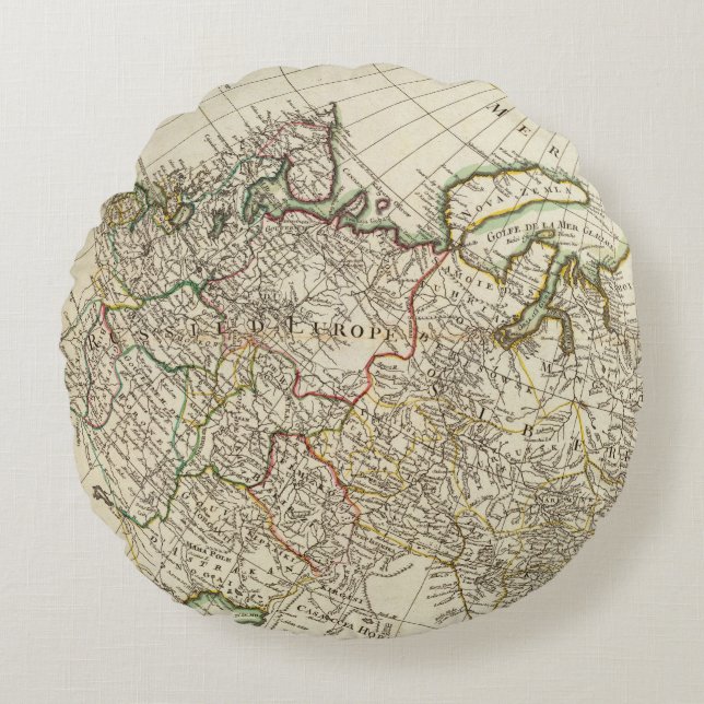 Almofada Redonda Rússia 18 (Frente)