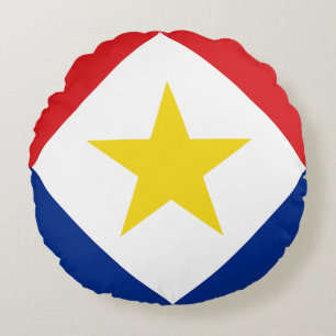 Almofada Redonda Saba Flag