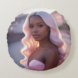 ALMOFADA REDONDA SALZBURG - AUSTRIA - I LOVE SALZBURG