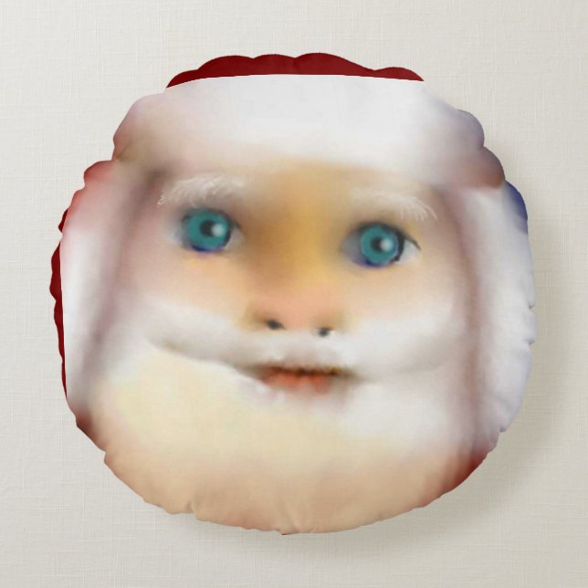 Almofada Redonda SantaClause series (Frente)