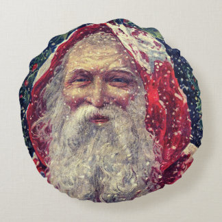 Almofada Redonda Santo Vitoriano antigo Nicholas