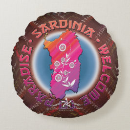 Almofada Redonda Sardenha