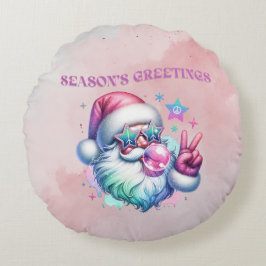 Almofada Redonda Saudação da Estação