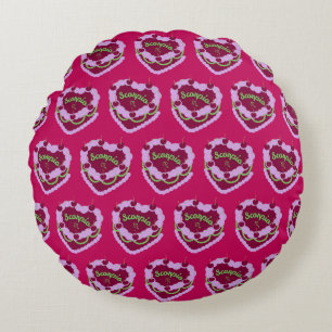 Almofada Redonda Scorpio Zodiac Coquette Hearthday Cake