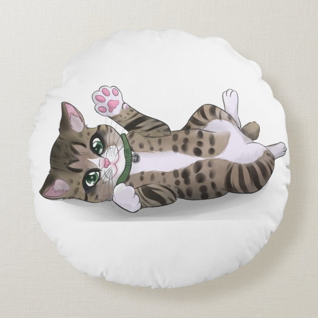 Almofada Redonda Sebastian Round Travesseiro (Frente)