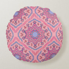 Almofada Redonda Seelenkreis – Leuchtende Mandala Fleecedecke
