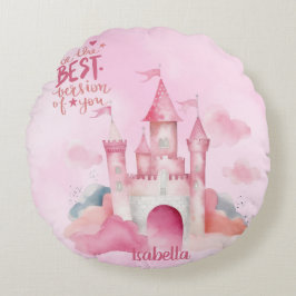 Almofada Redonda Seja a melhor versão personalizável