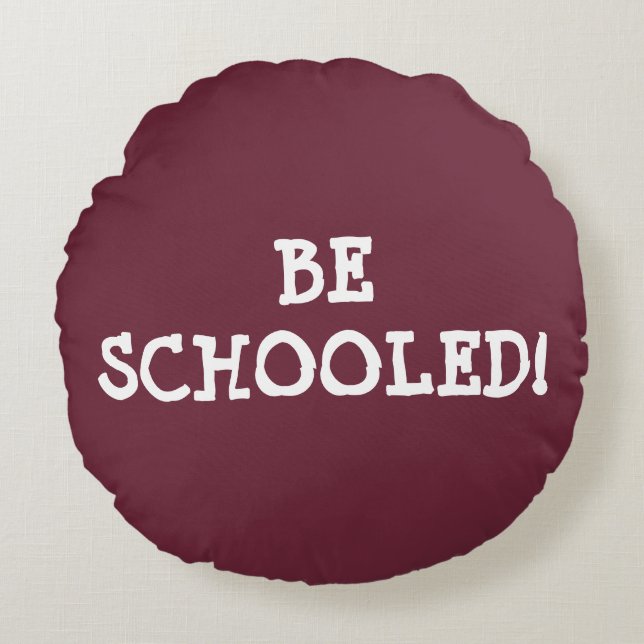 ALMOFADA REDONDA SEJA ESCOLHIDO! (Frente)