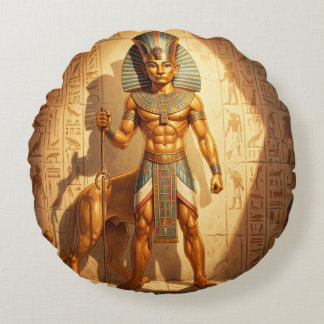 Almofada Redonda Sekhmet – Löwenköpfige Kriegsgöttin´3