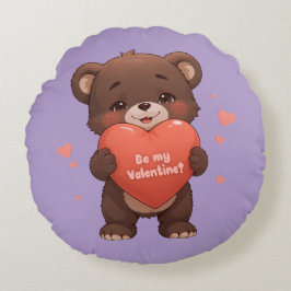 Almofada Redonda Ser meu Namorados?