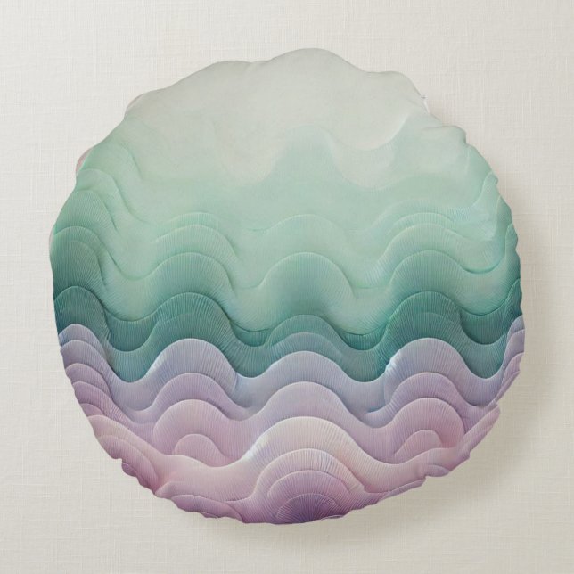 Almofada Redonda Serene Ombre Cushion (Verso)