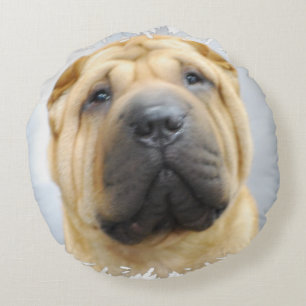 Almofada Redonda Shar Pei