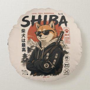 ALMOFADA REDONDA SHIBA O PROTETOR