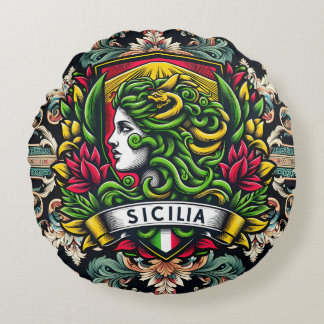 Almofada Redonda Sicilia Sicilia Design