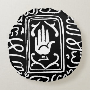 Almofada Redonda Símbolo islâmico