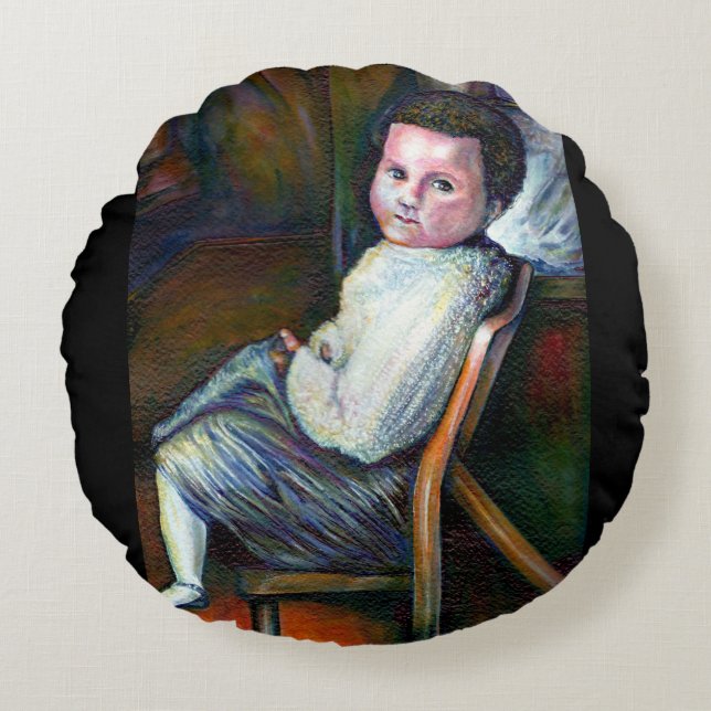 Almofada Redonda Sinestesia (Frente)