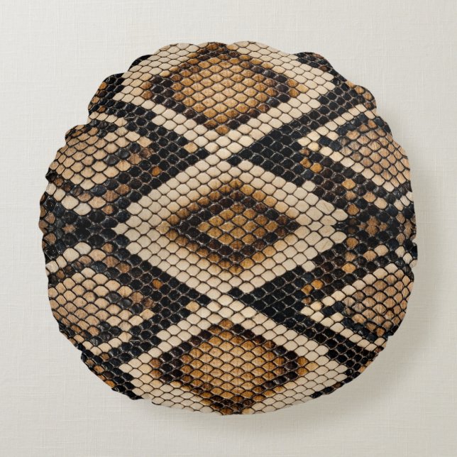 Almofada Redonda Snake Skin Round Pillow (Frente)