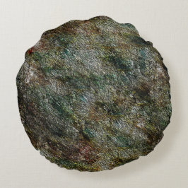 Almofada Redonda Sobras de tinta spray da cabine de pintura