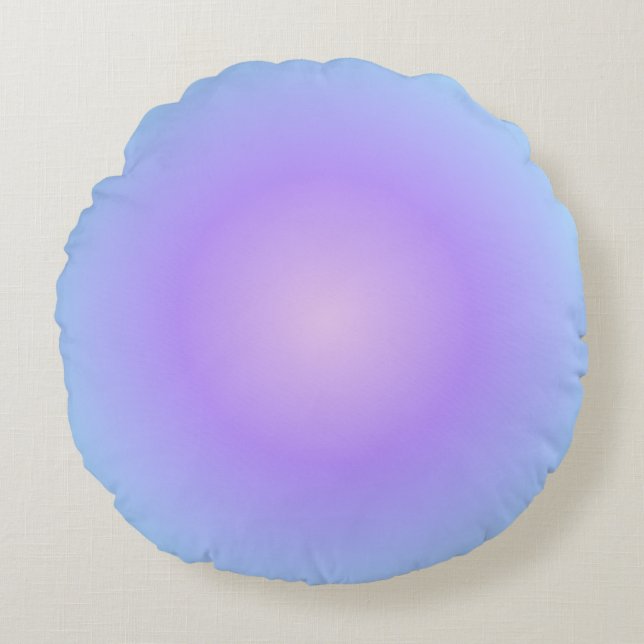 Almofada Redonda Soft Cotton Lavender (Frente)