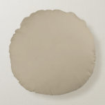 Almofada Redonda Soft Light Beige Background – Wedding Design<br><div class="desc">Elegant soft light beige solid background, perfect for summer weddings, stationery, and minimalist event designs. Elevate your event designs with this soft light beige solid background, perfect for summer weddings and year-round celebrations. This timeless neutral backdrop offers a warm, inviting feel, creating an effortlessly elegant look for your wedding stationery,...</div>