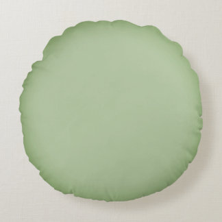 Almofada Redonda Solid Jade Green Celadon