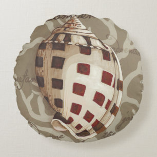 Almofada Redonda Sonnet à beira-mar I