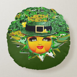 ALMOFADA REDONDA SORTE SOL!