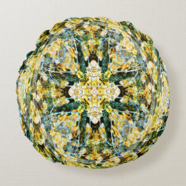 Almofada Redonda Spiritual Blooming......