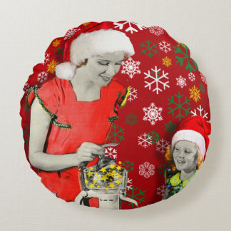 Almofada Redonda Squeeze your Xmas