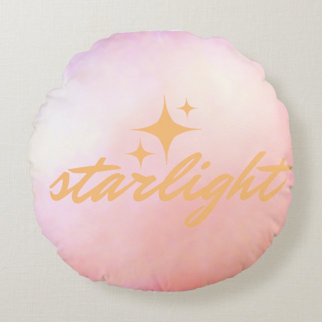 Almofada Redonda starlight beauty (Frente)