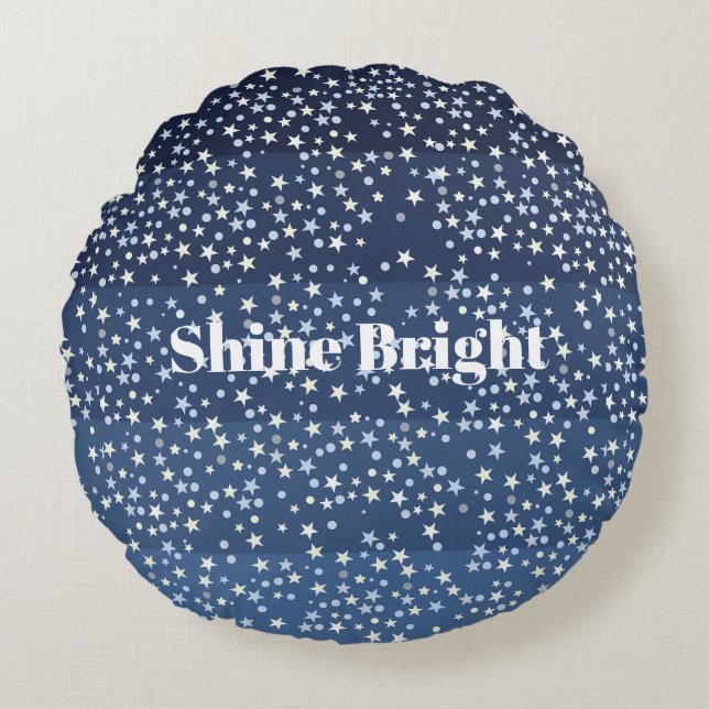 Almofada Redonda Stars in the Sky (Frente)