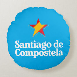 Almofada Redonda Stars of Spain – Santiago de Compostela