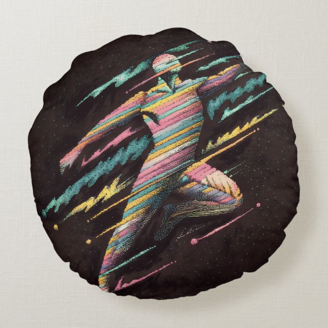 Almofada Redonda Stellar Ascension (Verso)