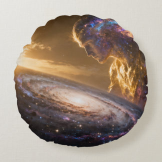 Almofada Redonda Stellar Path – Journey Through the Universe´15