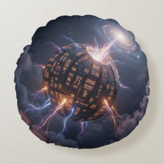 Almofada Redonda Stellar Path – Journey Through the Universe´4