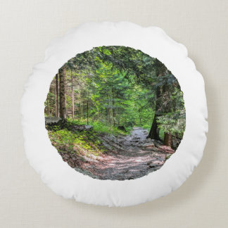 Almofada Redonda Stille Momente - Rundes Dekokissen mit Naturmotiv