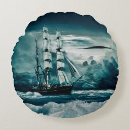 Almofada Redonda Storm's A Brewing