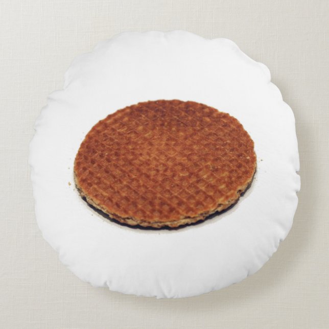 Almofada Redonda Stroopwafel (Frente)
