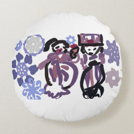 Almofada Redonda Sugar plum dance