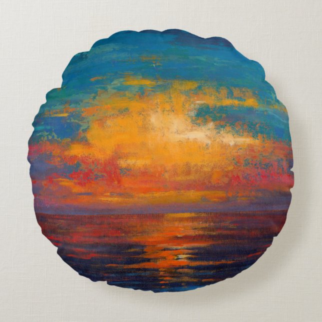 Almofada Redonda Sun Down II (Frente)