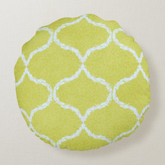 Almofada Redonda Sunny Ogee (Verso)