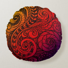 Almofada Redonda Sunset suave