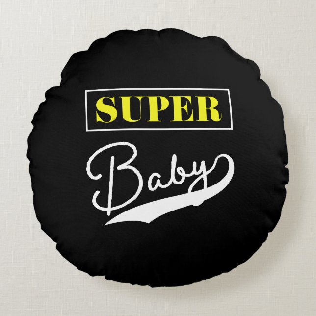 Almofada Redonda Super Baby (Frente)
