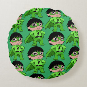Almofada Redonda Super Boy Action Hero