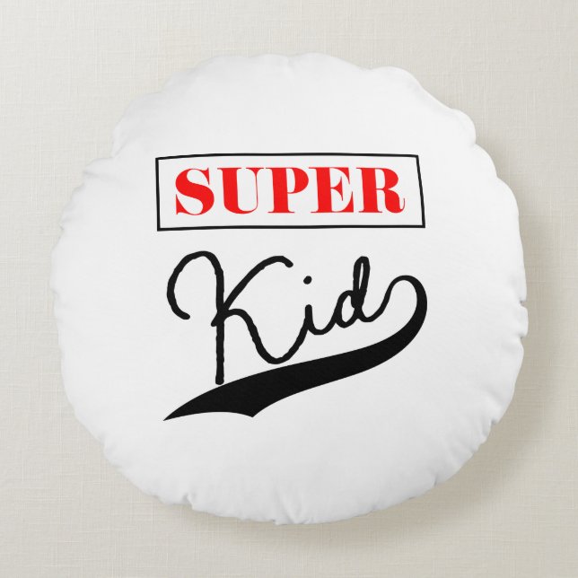 Almofada Redonda Super Kid (Frente)