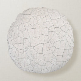 Almofada Redonda Superfície rachada