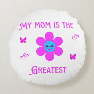 Almofada Redonda T-Shirt Básico Escuro