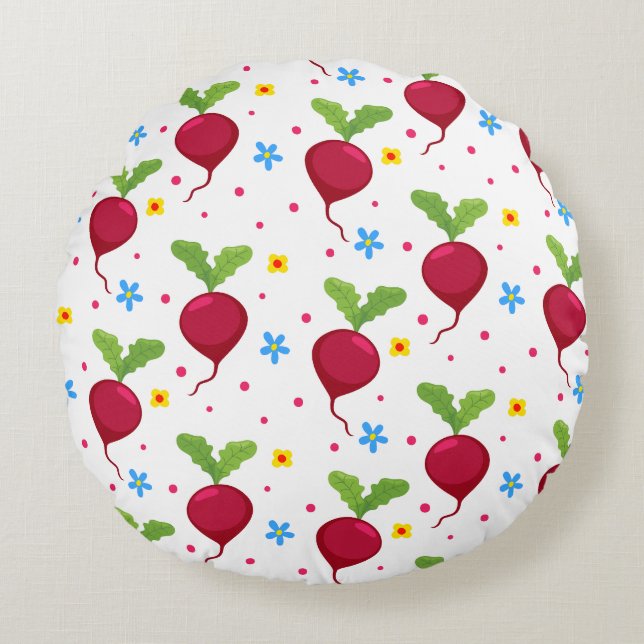 Almofada Redonda Tão inútil. (Frente)